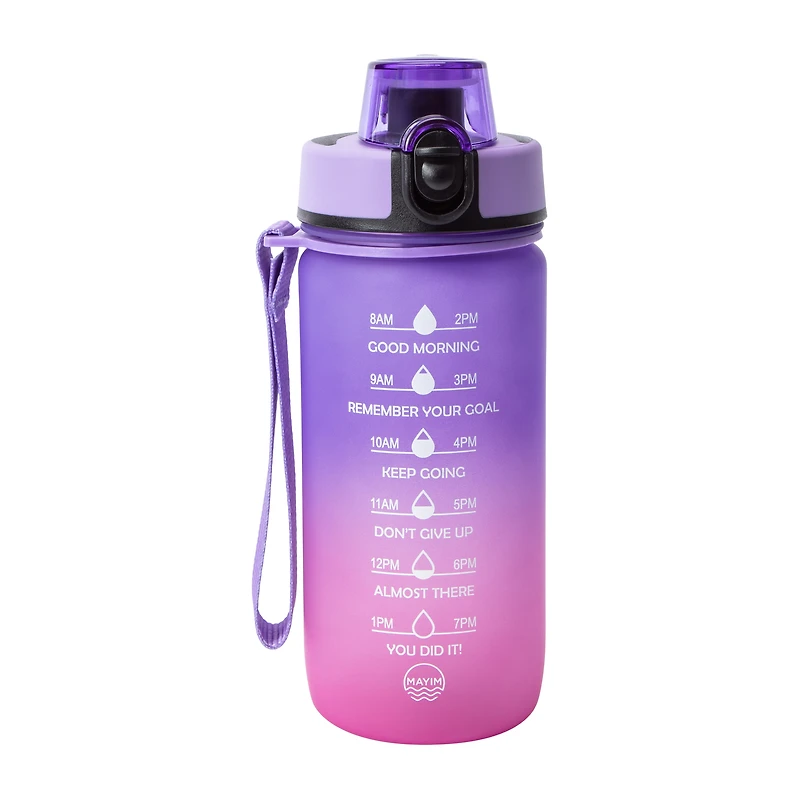 Mayim Purple Kid's Motivational Bottle 18oz