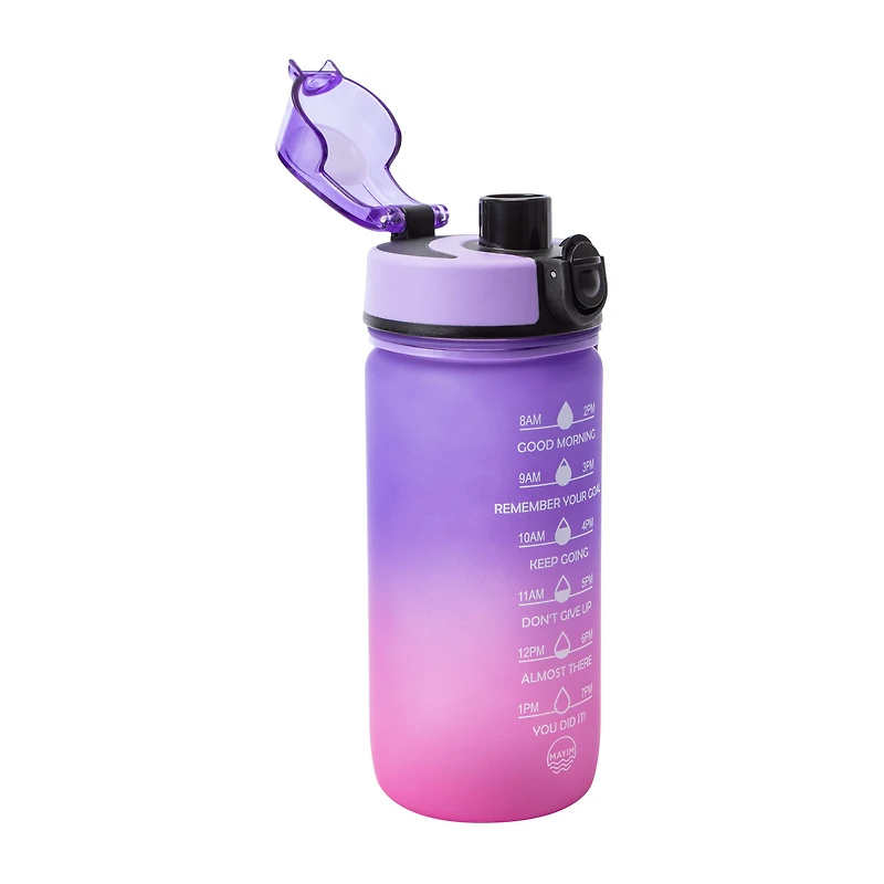 Mayim Purple Kid's Motivational Bottle 18oz