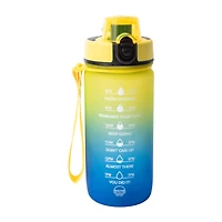 Mayim Dual Tone Yellow Kid's Motivational Bottle 18oz