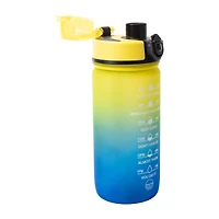 Mayim Dual Tone Yellow Kid's Motivational Bottle 18oz