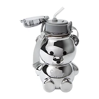 Silver Bear Smile Hydration Bottle 33oz
