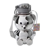 Silver Bear Smile Hydration Bottle 33oz