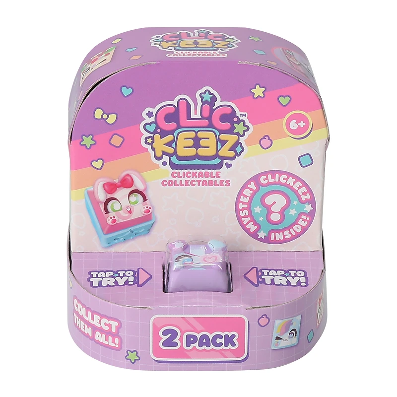 Clickeez™ Clickable Collectibles 2‑Pack