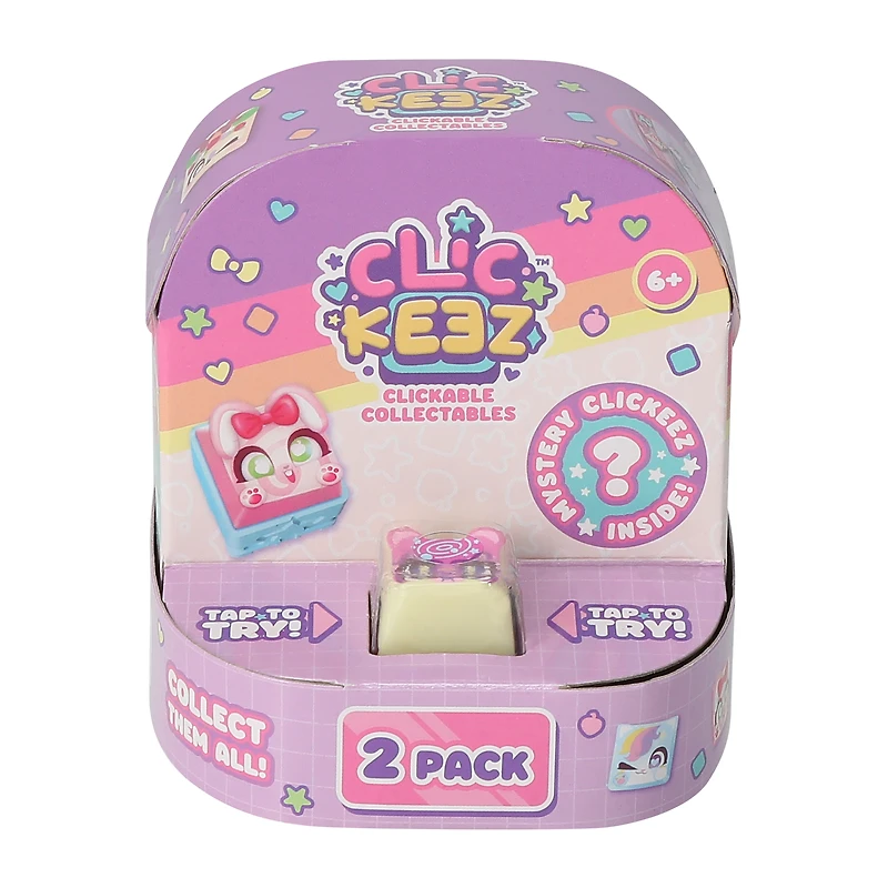 Clickeez™ Clickable Collectibles 2‑Pack