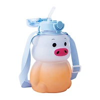 Ombre Pig Hydration Sipper Bottle 35oz