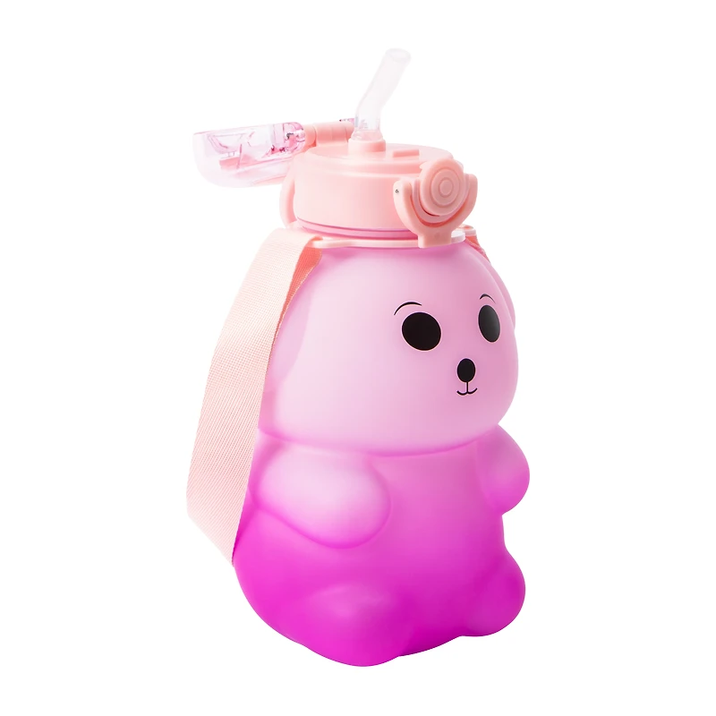 Novelty Pink Dog Bottle 35oz
