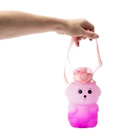 Novelty Pink Dog Bottle 35oz