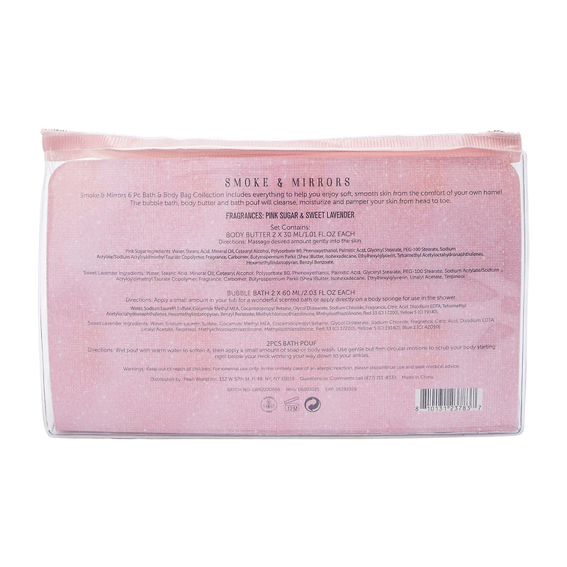 Smoke & Mirrors 6pc Bath Collection