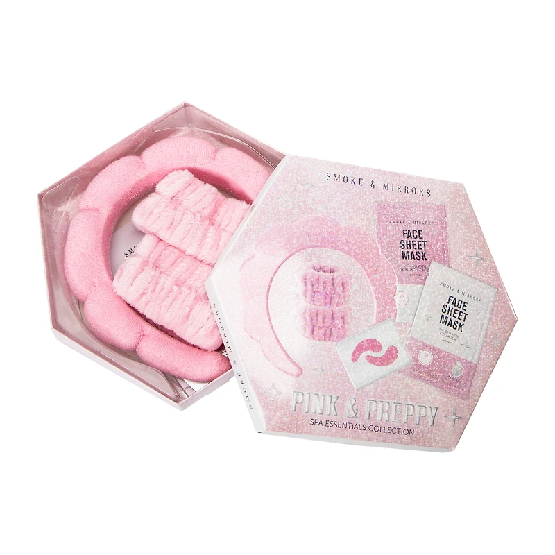 Smoke & Mirrors Pink & Preppy Spa Essentials Collection