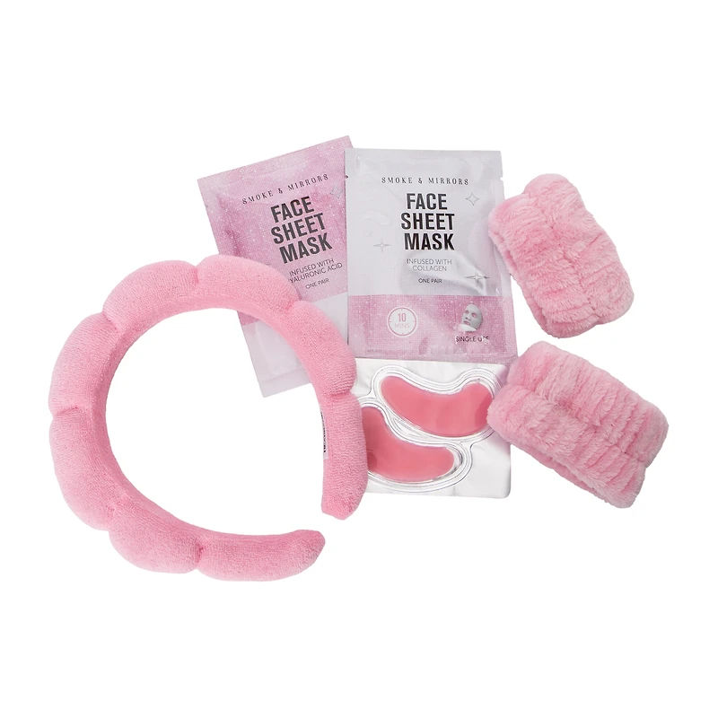 Smoke & Mirrors Pink & Preppy Spa Essentials Collection