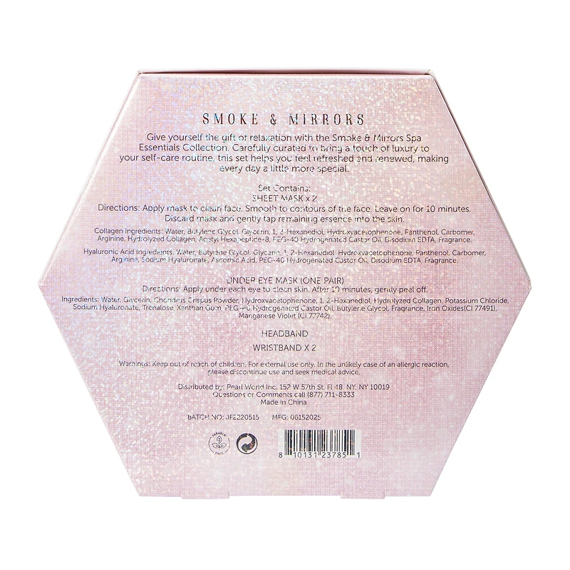 Smoke & Mirrors Pink & Preppy Spa Essentials Collection