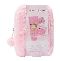 Smoke & Mirrors Glitz & Glow Nourishing Body Trio Bag