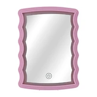Wavy LED Vanity Mirror (Styles May Vary)
