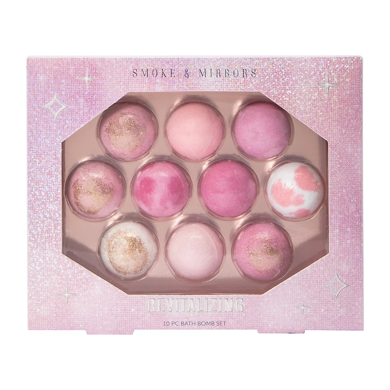 Smoke & Mirrors Revitalizing Bath Bomb Set 10-Count
