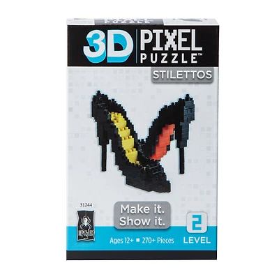 3D Pixel Puzzle™ Stilettos 270-Pieces
