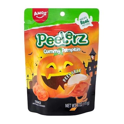 Amos® Peelerz® Gummy Pumpkin 6oz