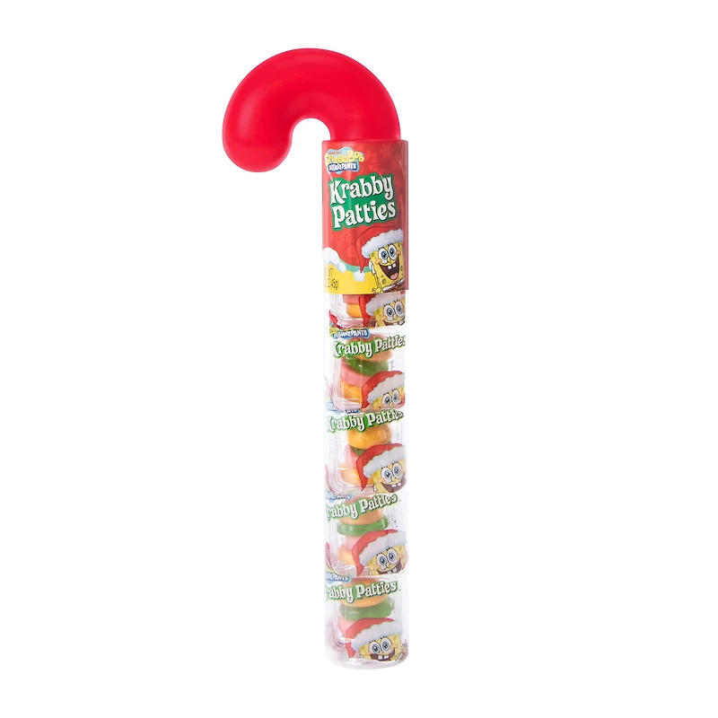 SpongeBob SquarePants™ Christmas Krabby Patties Cane Tube
