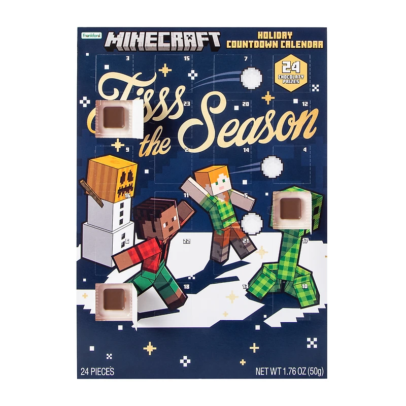 Minecraft Holiday Countdown Calendar