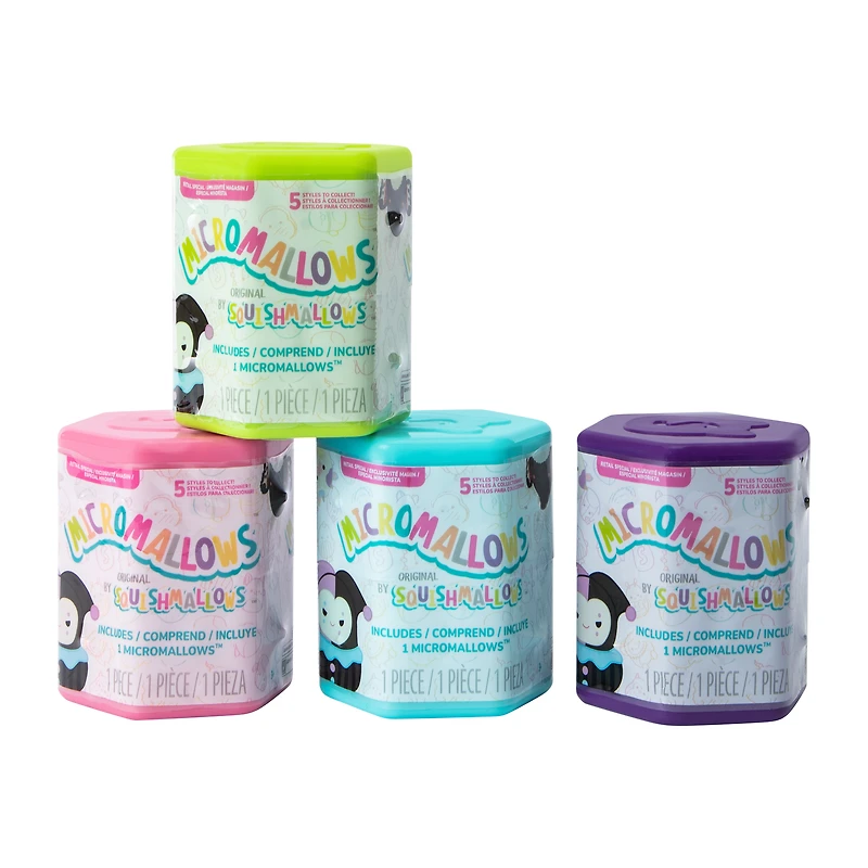 Micromallows By Squishmallows™ Plush (Styles May Vary)