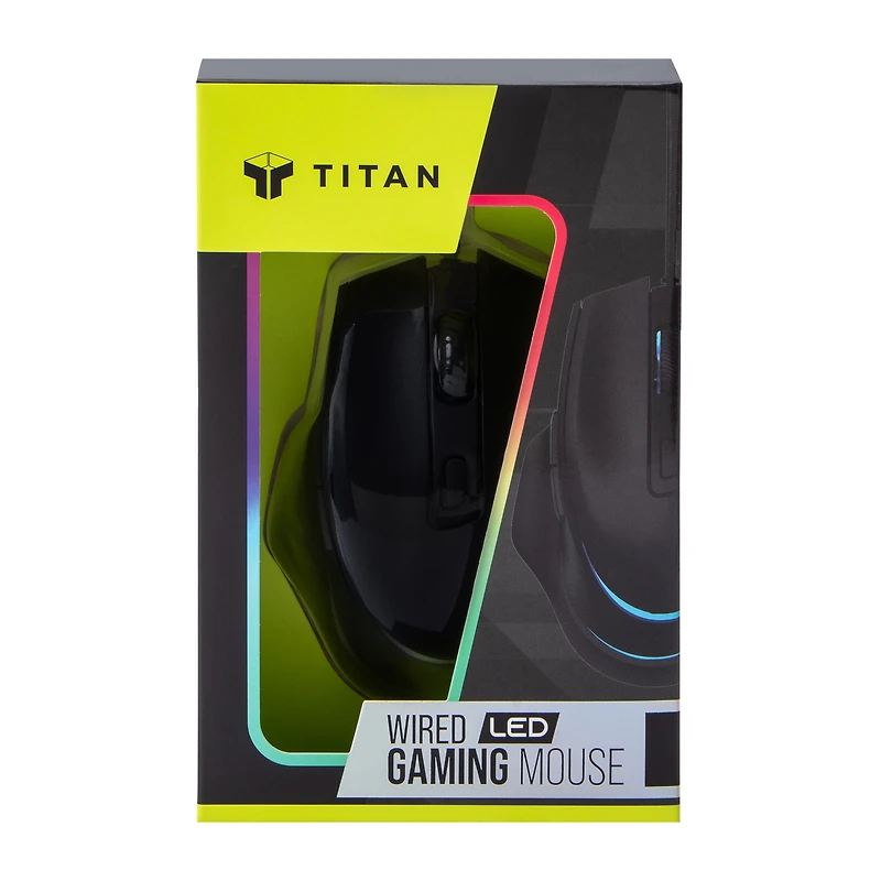 Titan Wired LED Gaming Mouse
