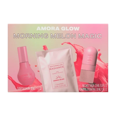 Amora Glow Morning Melon Magic Set