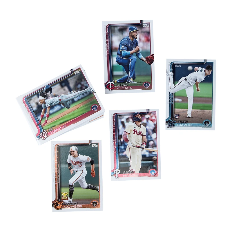 2025 Topps® MLB Series 1 Trading Card Fat Pack (Styles May Vary)