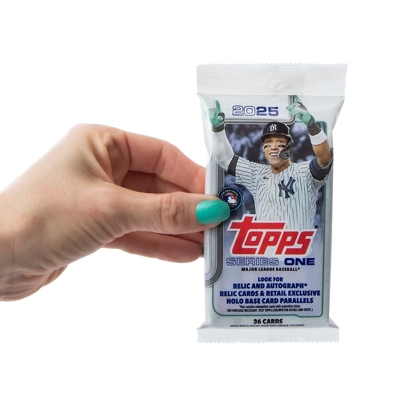 2025 Topps® MLB Series 1 Trading Card Fat Pack (Styles May Vary)