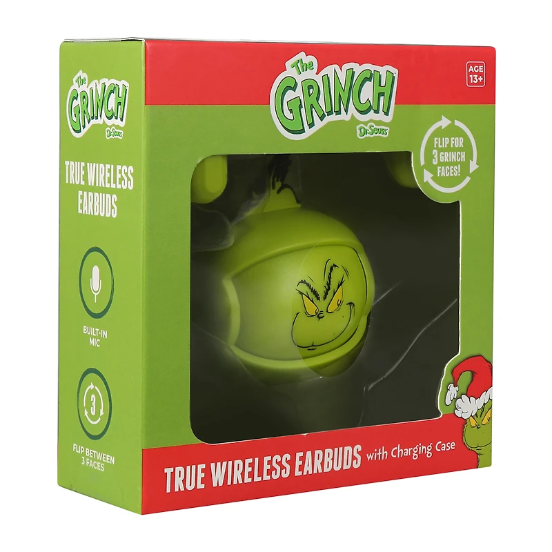 The Grinch™ Dr. Seuss™ True Wireless Earbuds With Charging Case