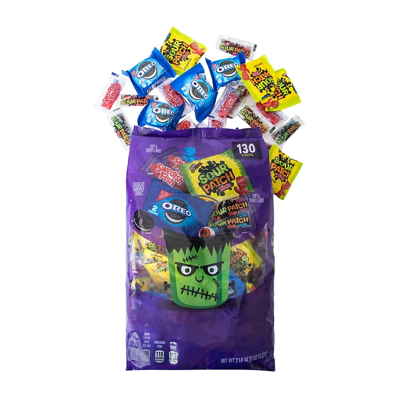 Halloween Assorted Candies 130-Pieces