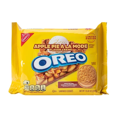 Oreo Apple Pie A La Mode Flavor Sandwich Cookies 10.68oz