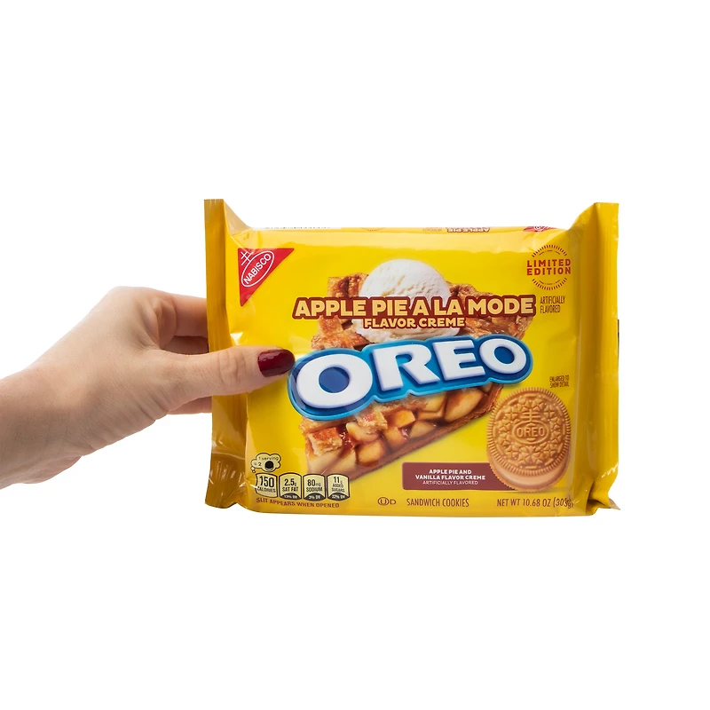 Oreo Apple Pie A La Mode Flavor Sandwich Cookies 10.68oz