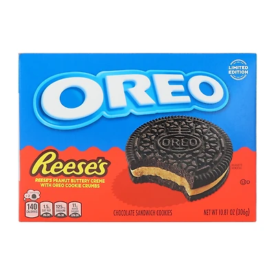 Oreo Limited Edition Reese's Sandwich Cookies 10.8oz