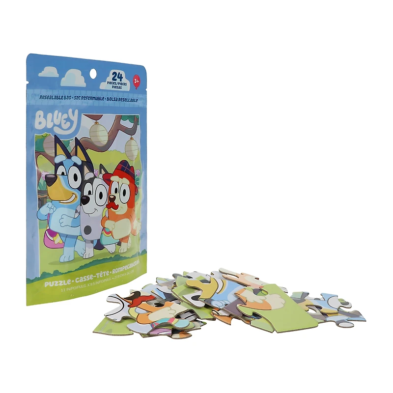 Licensed Puzzle Resealable Bag 24-Pieces
