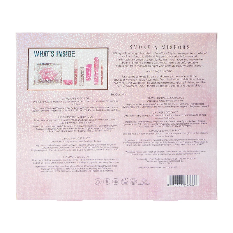 Smoke & Mirrors Mystery Box Lip Essentials 7-Count