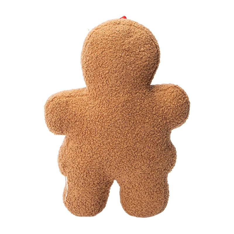 Snow Cool Gingerbread Girl Plush Pillow