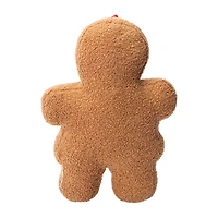 Snow Cool Gingerbread Girl Plush Pillow
