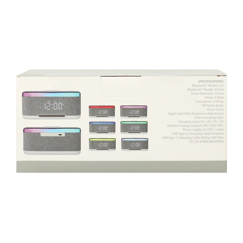 4-In-1 Wireless Charging Speaker