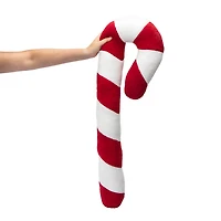 Christmas Candy Cane Plush Pillow