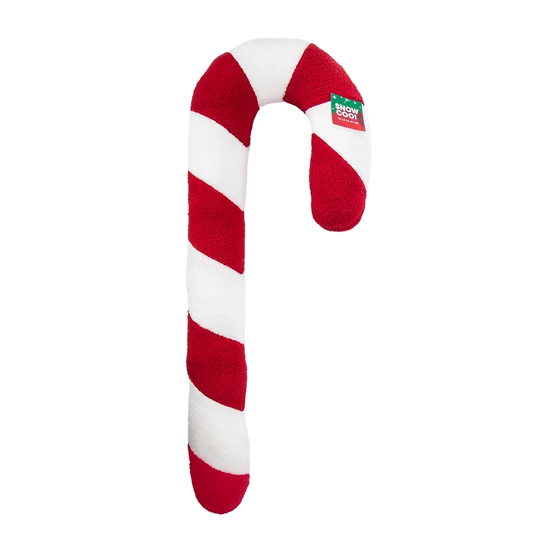 Christmas Candy Cane Plush Pillow