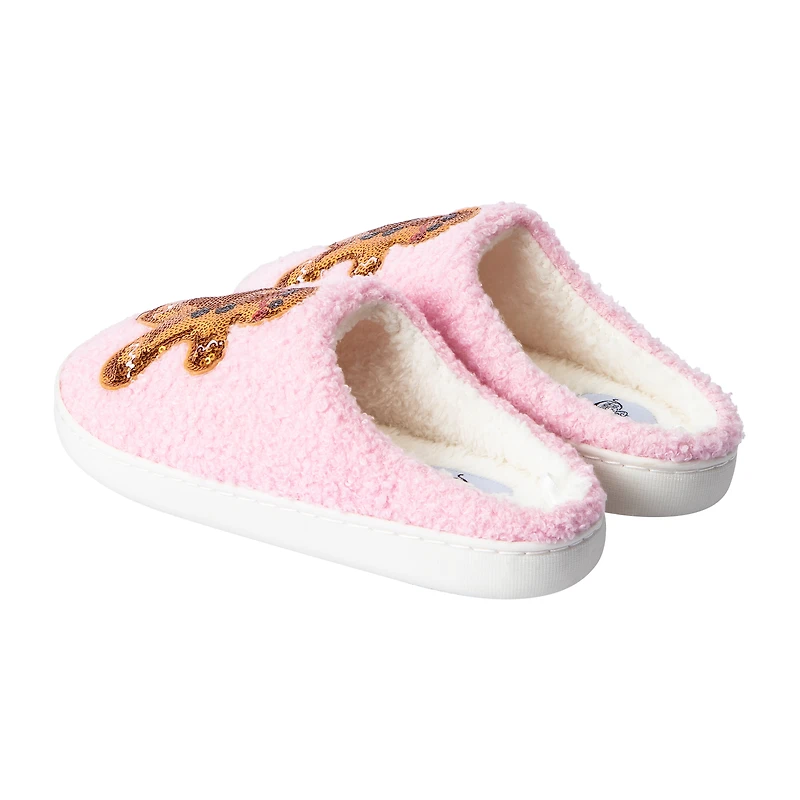 Juniors Holiday Icon Slippers