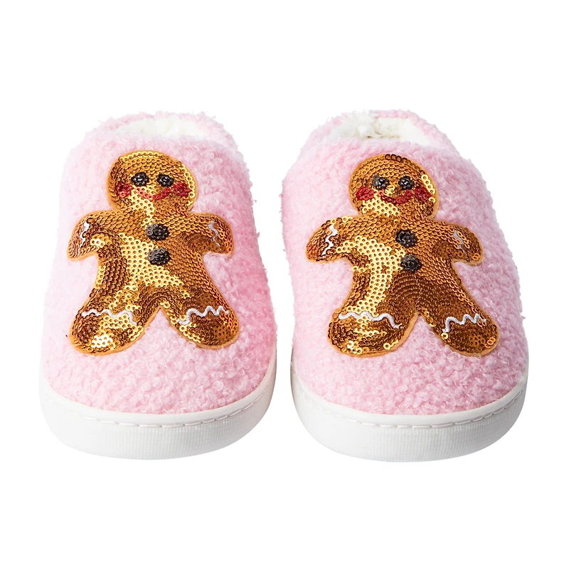 Juniors Holiday Icon Slippers