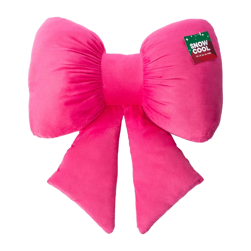 Christmas Bow Pillow