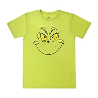 The Grinch Face Smile Graphic Tee