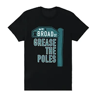 Grease The Poles Broad St. Graphic Tee