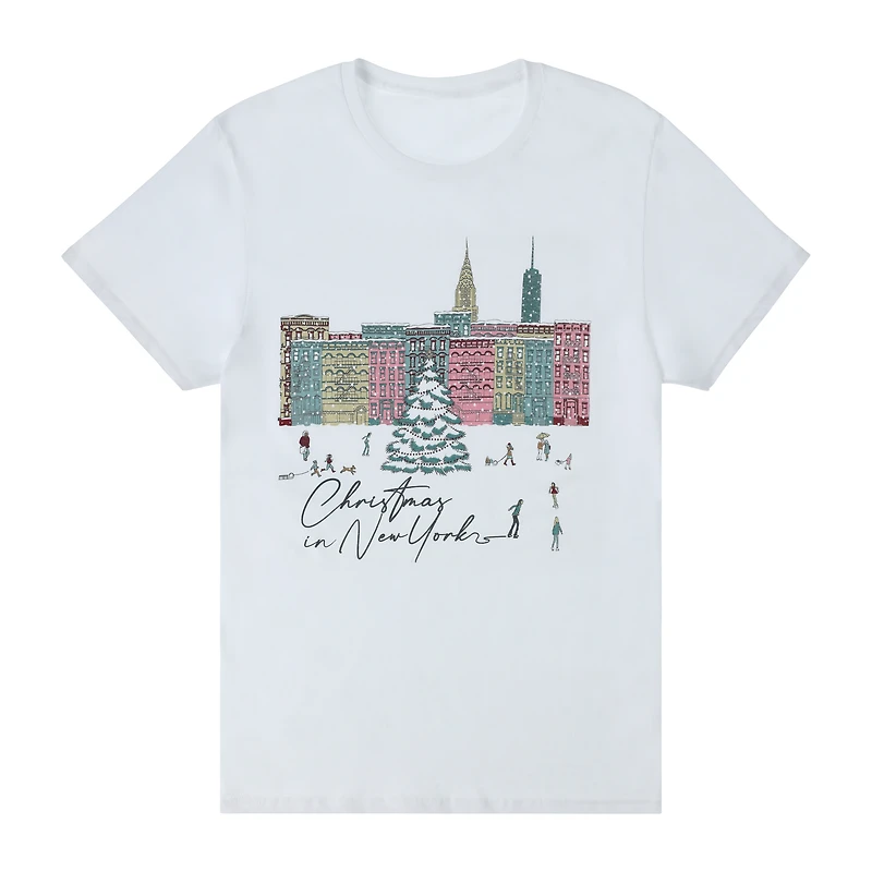 Christmas New York Graphic Tee