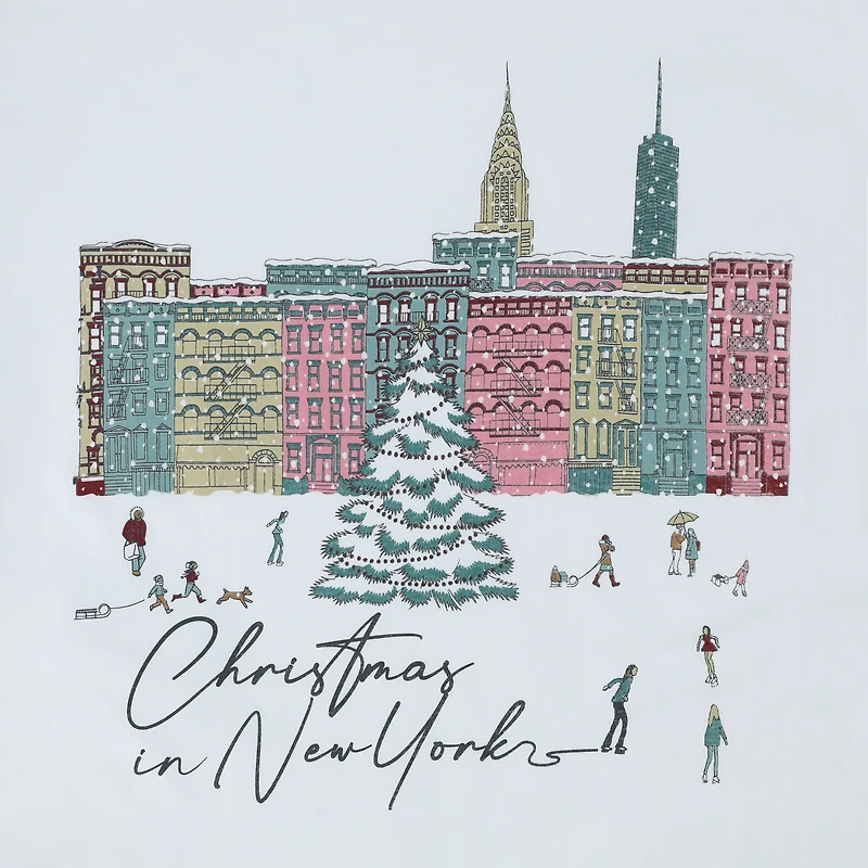 Christmas New York Graphic Tee