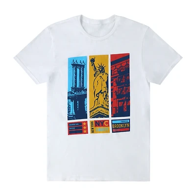 NYC Colorblock Graphic Tee