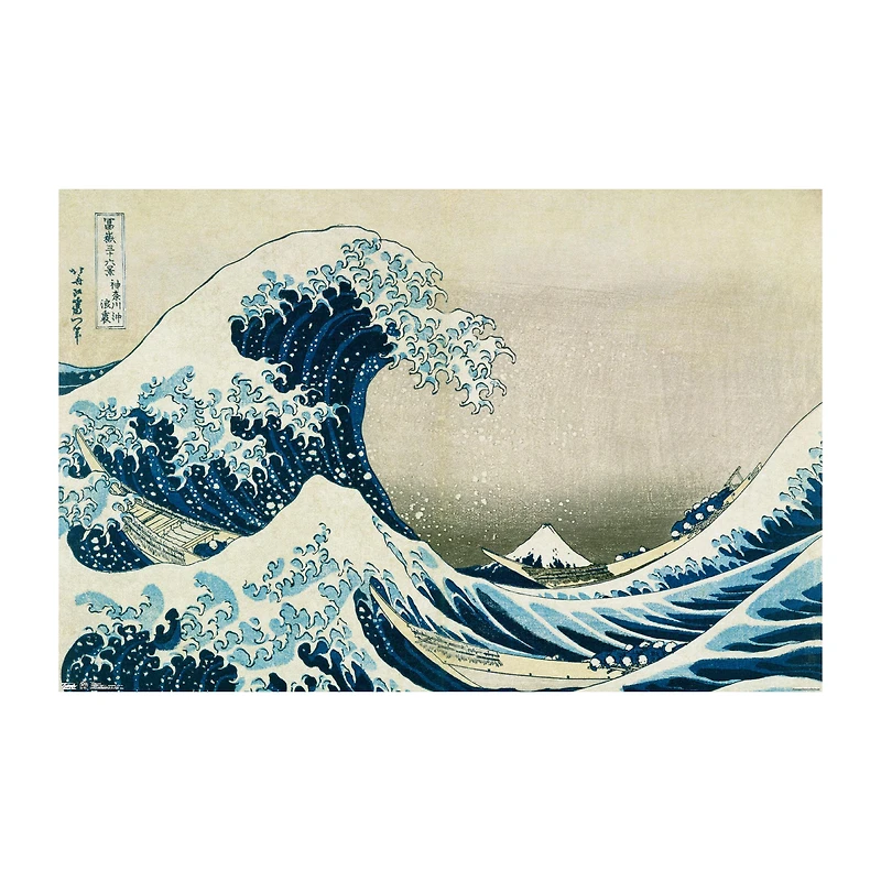 The Great Wave Of Kanagawa Wall Poster
