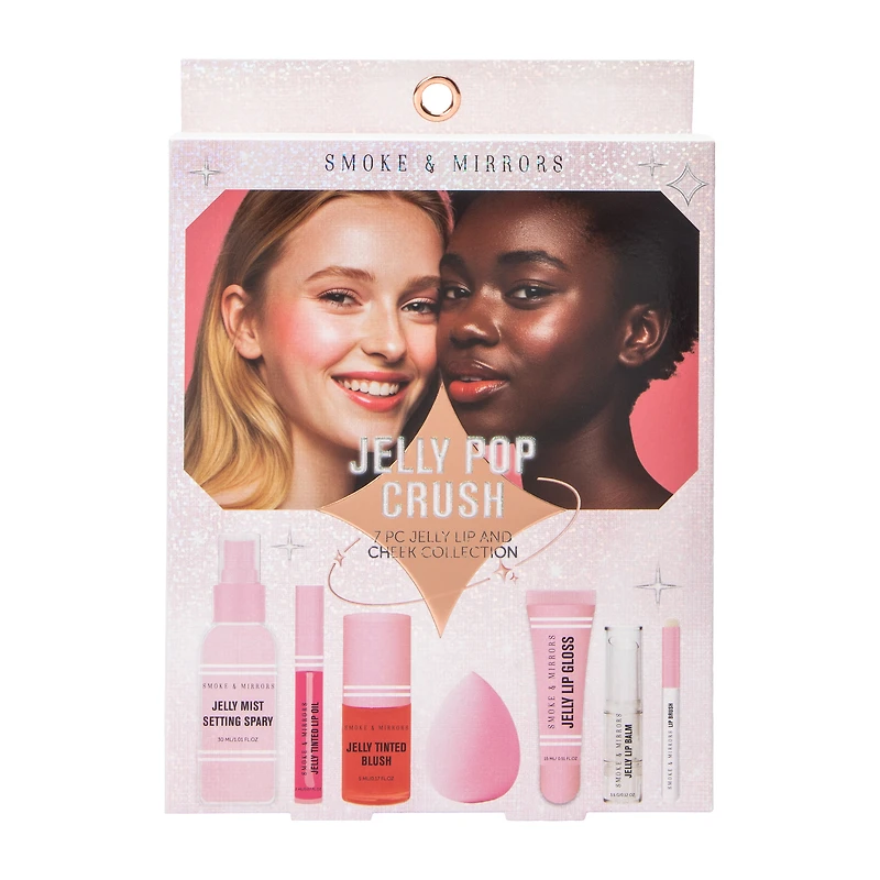 Smoke & Mirrors Jelly Pop Crush Jelly Lip & Cheek Collection 7-Count