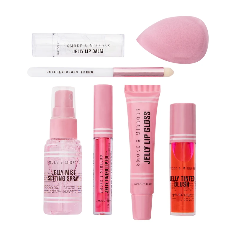 Smoke & Mirrors Jelly Pop Crush Jelly Lip & Cheek Collection 7-Count